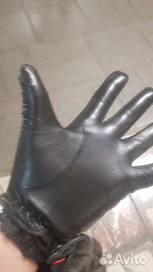 Мужские кожаные перчатки