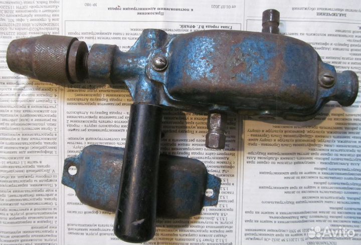 Дрель ручная механическая СССР