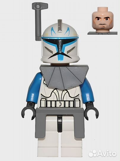 Минифигурка Lego Clone Trooper Captain Rex, 501st