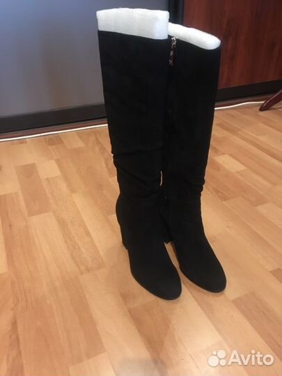 Сапоги замшевые Mascotte