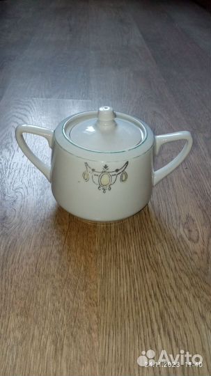 Сахарница фарфоровая СССР