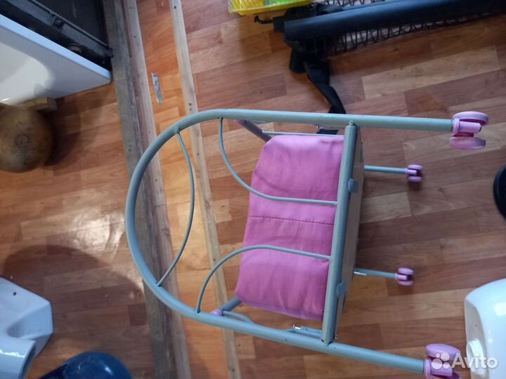 Детская кроватка для куклы с переноской