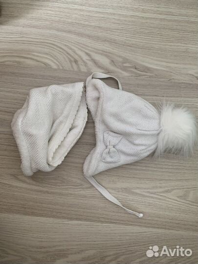 Шапка и снуд для девочки