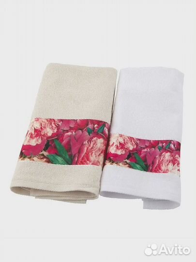 Набор махровых полотенец (новый)