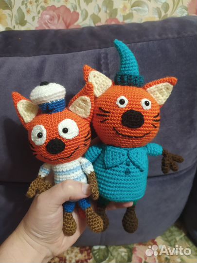 Вязанные игрушки ручной работы