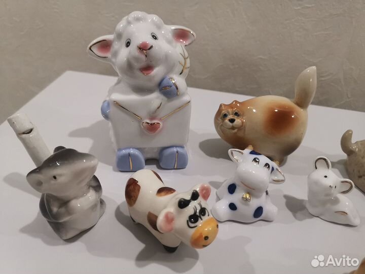 Фигурки керамические, Статуэтки