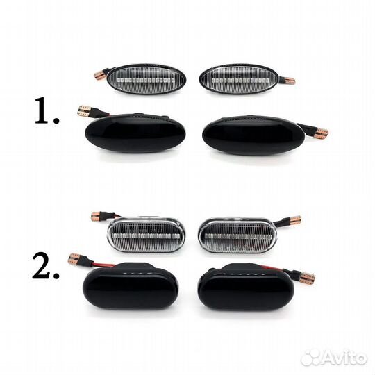 Динамические поворотники на Nissan Qashqai X-Trail