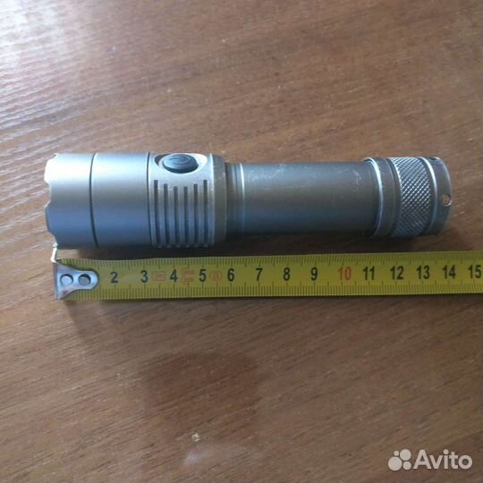 Фонарик светодиодный аккумуляторный