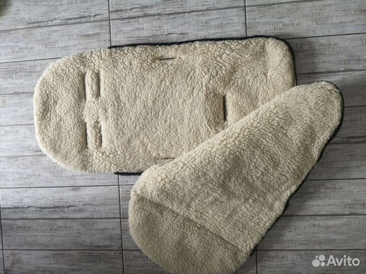 Зимний конверт в коляску