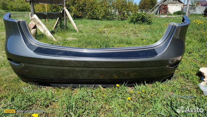 Задний бампер рено флюенс