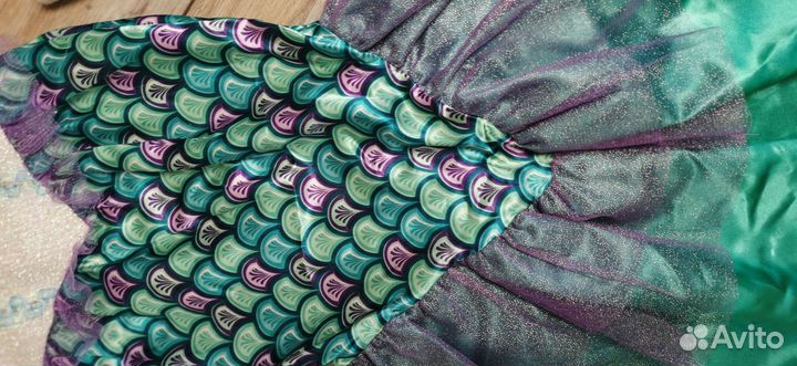 Новогодний карнавальный костюм русалки 110 116