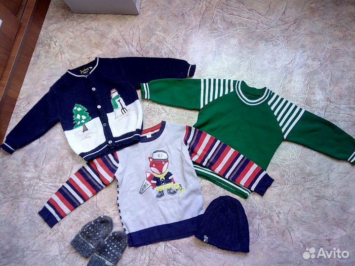 Пакет вещей на мальчика 3-5 лет