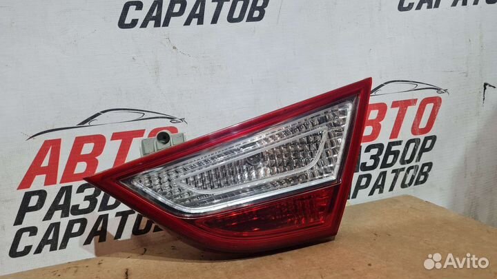 Фонарь правый Hyundai Sonata 6 в крышку багажника
