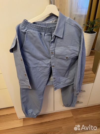 Костюм под джинсовую ткань