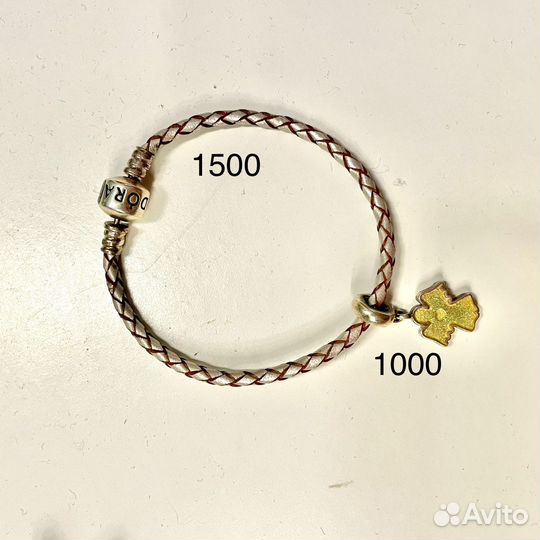 Браслет и шармы pandora