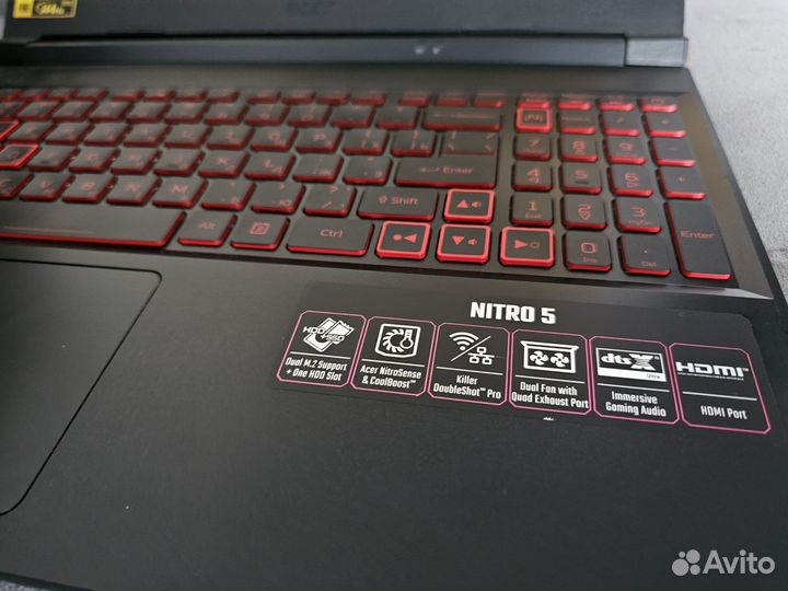 Игровой Acer nitro 5 RTX3050Ti