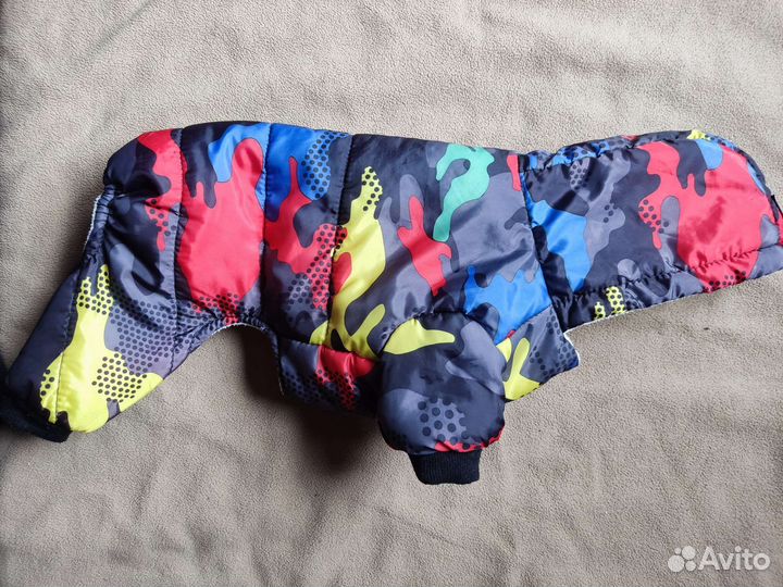 Теплый комбинезон для собаки