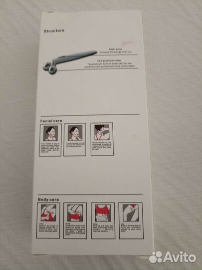 Роликовый массажер 3 Д для лица и шеи