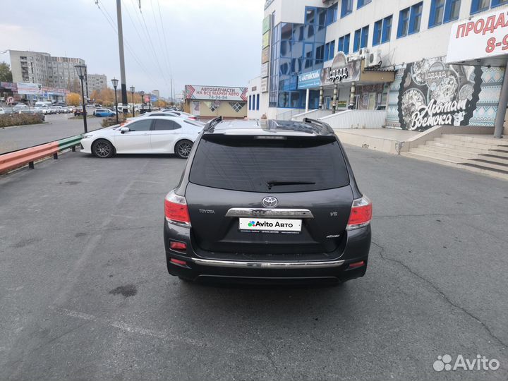 Toyota Highlander 3.5 AT, 2012, 180 500 км