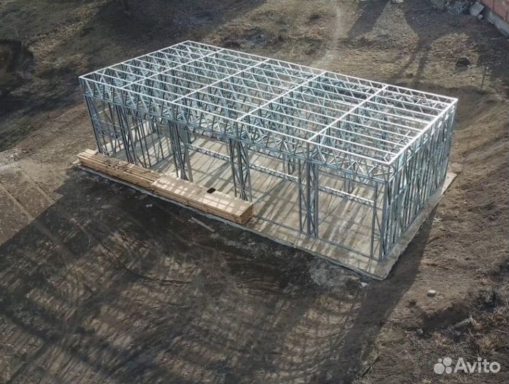 Лстк каркас сто на 4 поста (от завода-изготовителя