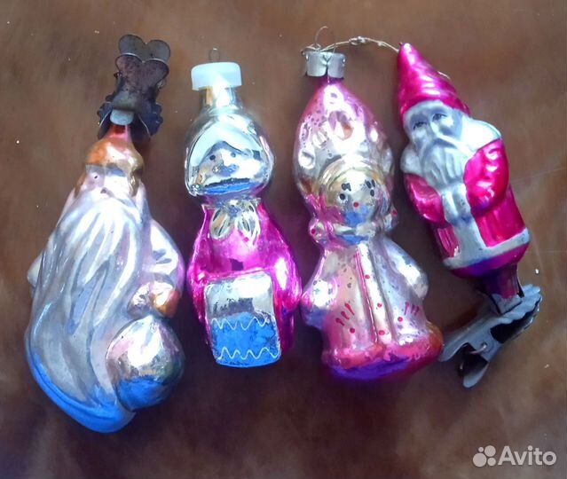 Игрушки на ёлку. Винтаж