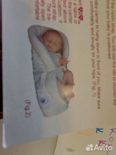 Эргорюкзак ergobaby для новорождённых оригинал