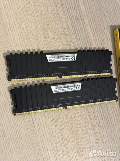 Оперативная память ddr4 16gb Vengance LPX 3200 MHz