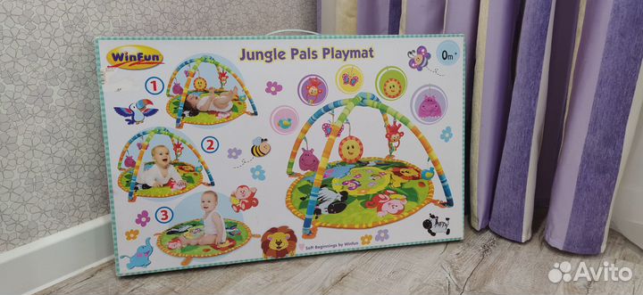 Игровой развивающий коврик