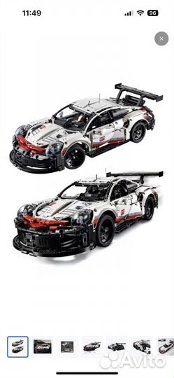 Конструктор Lego Porsche 911