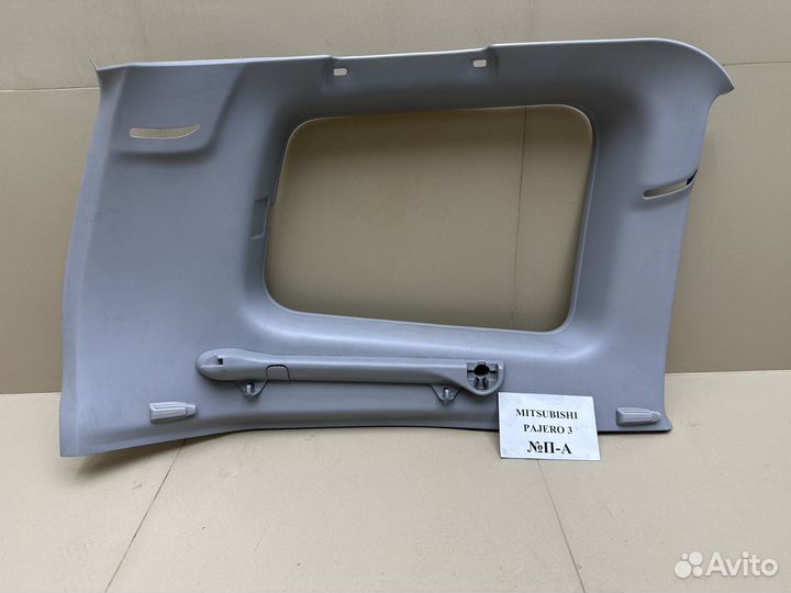 Обшивки багажника Mitsubishi Pajero 3