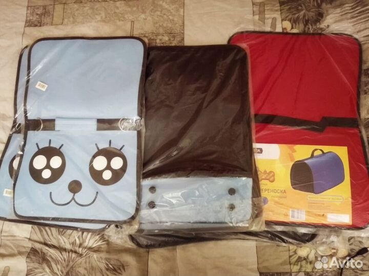 Сумка-переноска для собак и кошек 24x40x24см