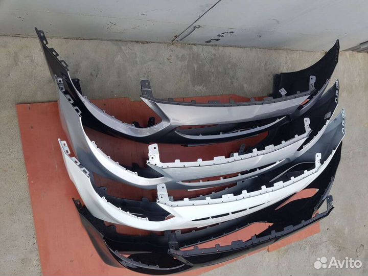 Бампер передний задний Hyundai Solaris 10-2014г