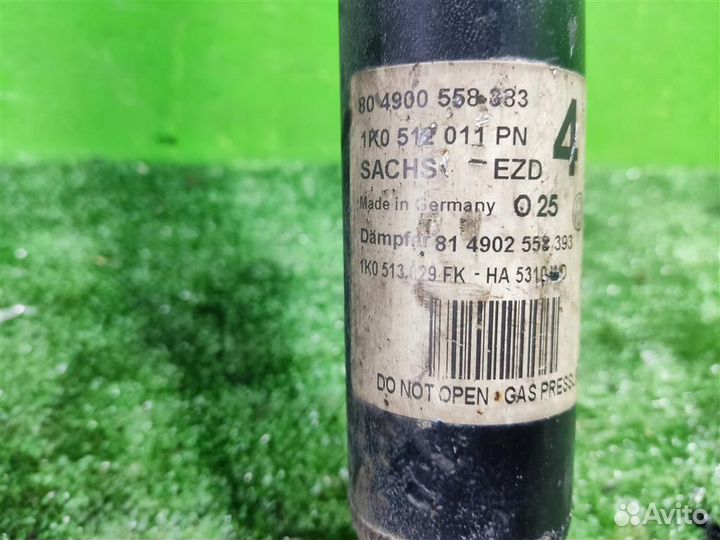 Стойка амортизатора задняя volkswagen Golf Plus 2