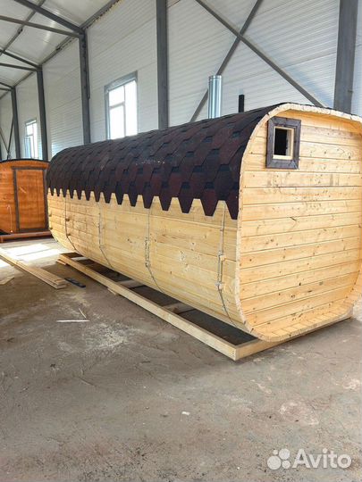 Бани-бочки квадро с доставкой