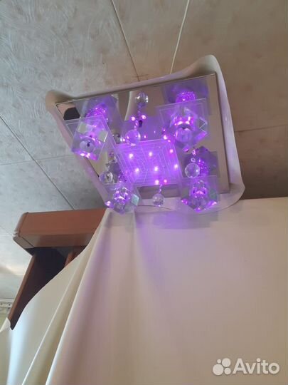 Люстра потолочная бу и светильники