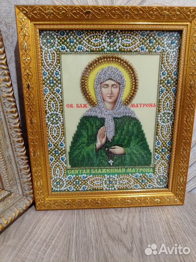 Иконы вышитые бисером