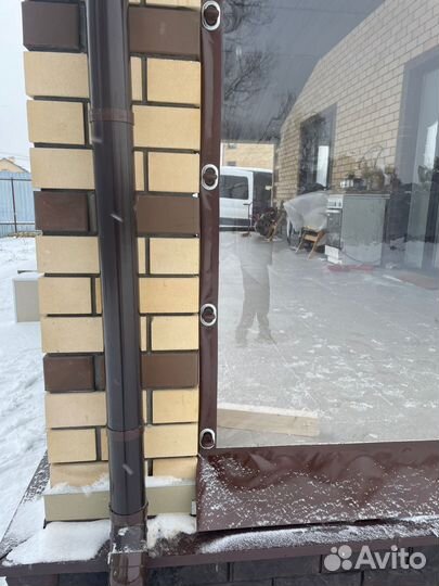 Мягкие окна из пвх пленки под ключ