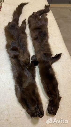 Шкурки норки, шкурки андатры, шкурки хорька