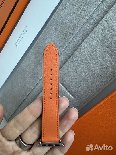 Apple Watch Hermès - Simple Tour Orange 41 mm