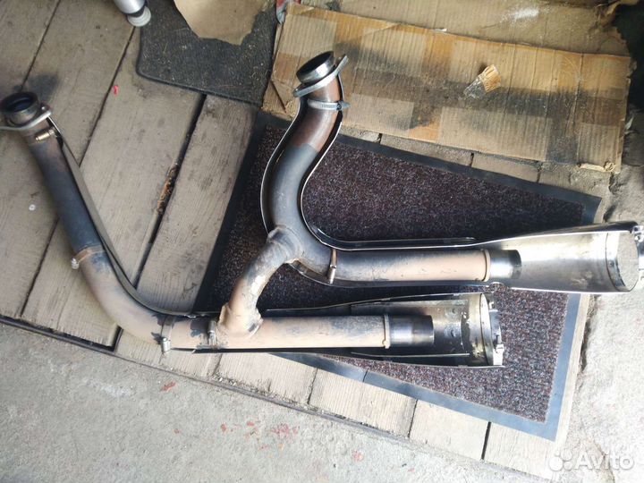 Выхлопной коллектор Kawasaki VN2000 Vulcan