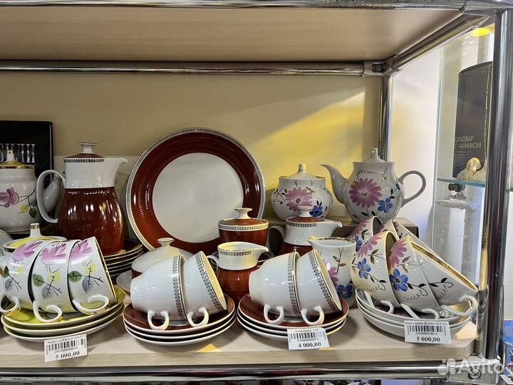 Сервиз чайный СССР фарфор