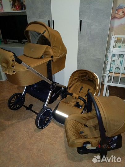 Коляска 3 в 1 Luxmom 780