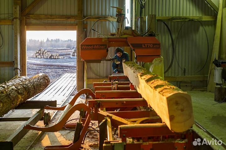 Распиловка, деление, сушка, строжка леса