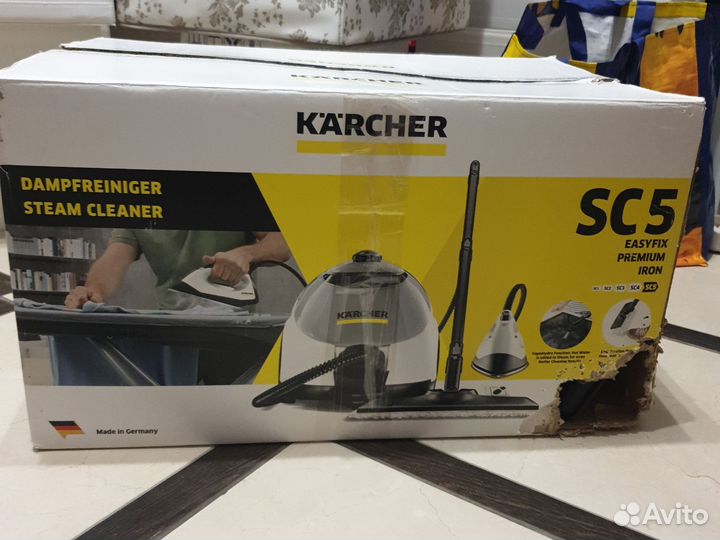 Парогенератор karcher sc 5