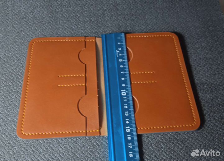 Кожаная обложка для документов 