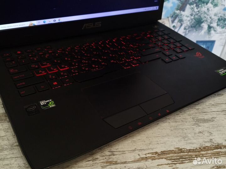 Игровой Зверь Asus ROG (17'3/i7/GTX970/32GB/SSD+1T