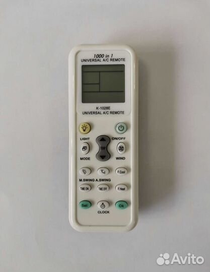 Пульт для кондиционера универсальный