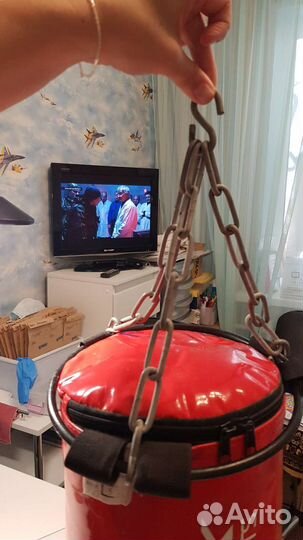 Боксерская груша детская подвесная на цепях