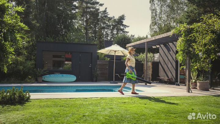 Воздуходув Greenworks G24AB, 24V, без АКБ