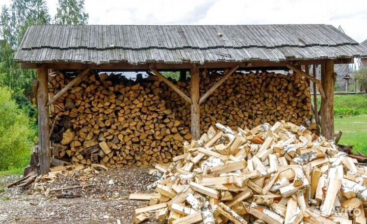 Дрова подсушенные